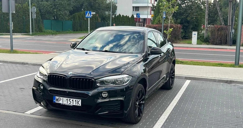 BMW X6 cena 160000 przebieg: 65000, rok produkcji 2018 z Olsztyn małe 781